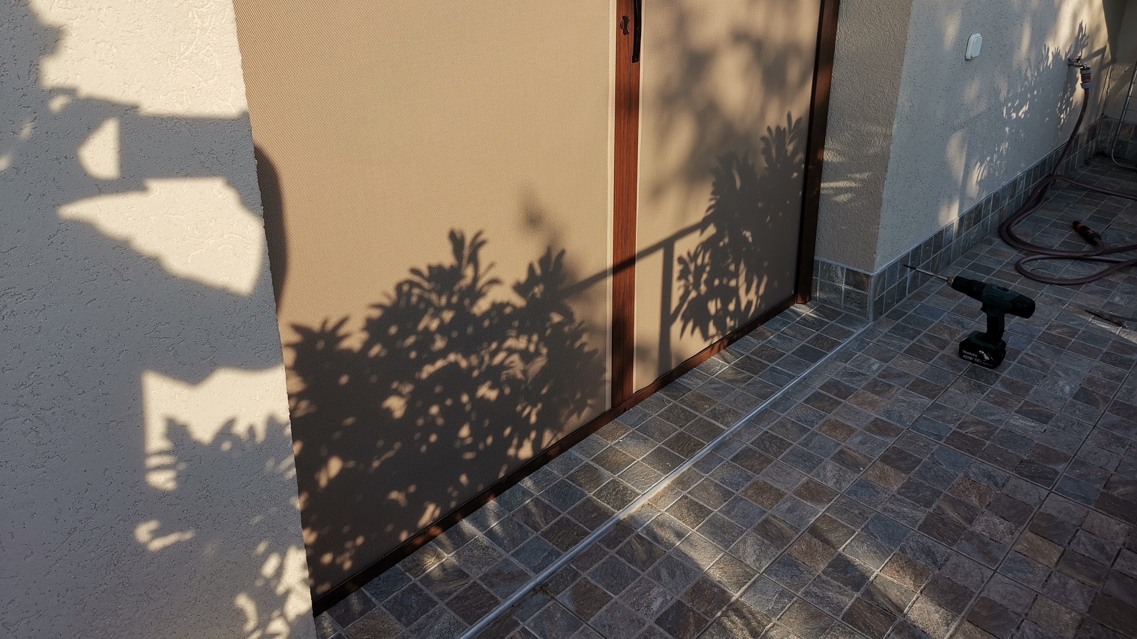 Dupla tokos szúnyogháló javítása